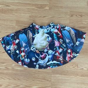 Disney Nightmare Before Christmas Character Skater Skirt